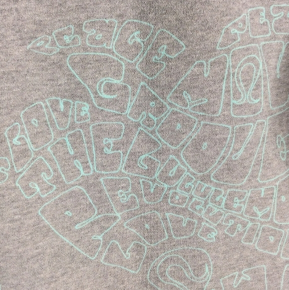 Lululemon Revolution Graffiti Scuba Hoodie Size 6 - Picture 8 of 13